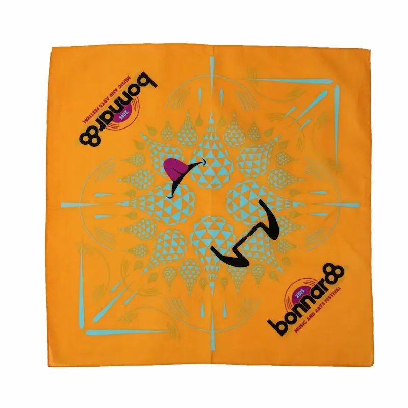 Polyester bandanas