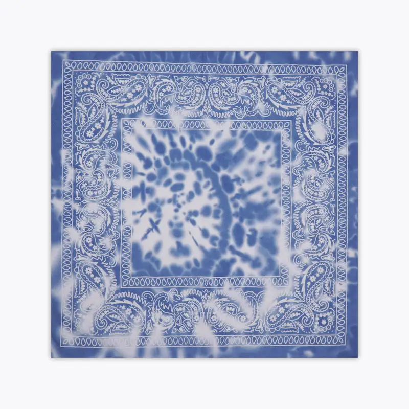 Polyester Tie Dye Bandana