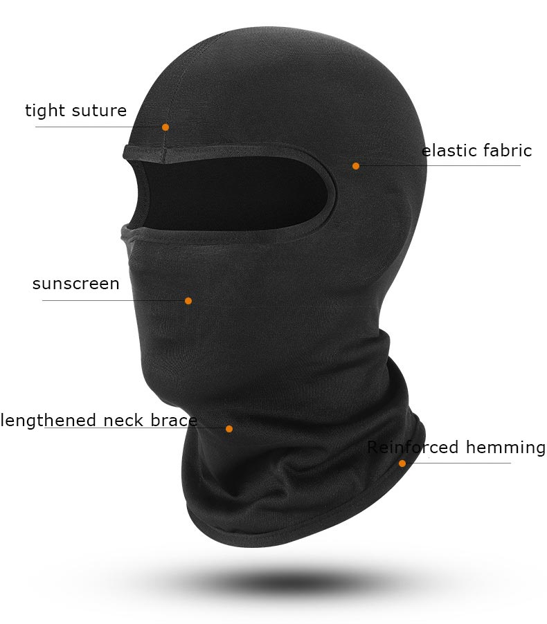 custom balaclava detail