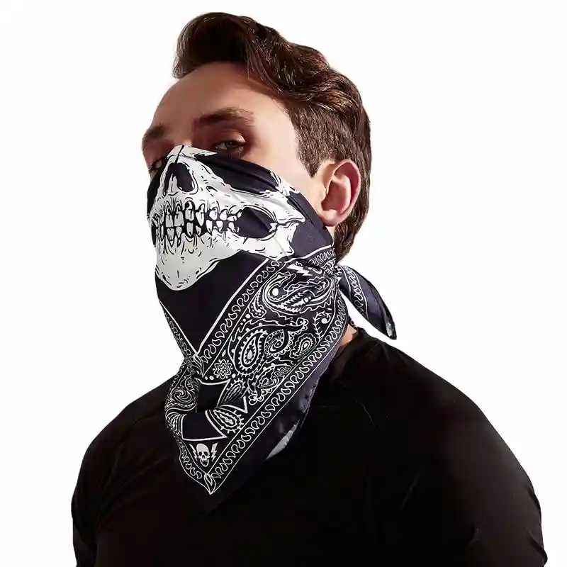 skull bandana model